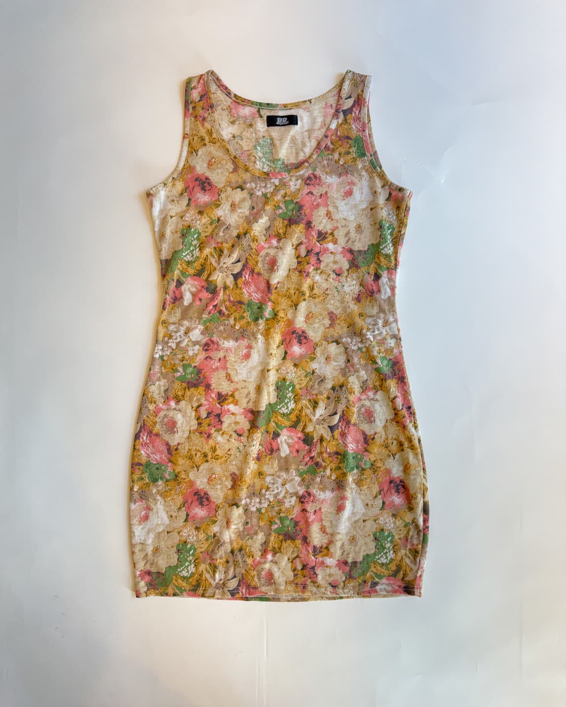 Floral Print Sleeveless Top 상품이미지1