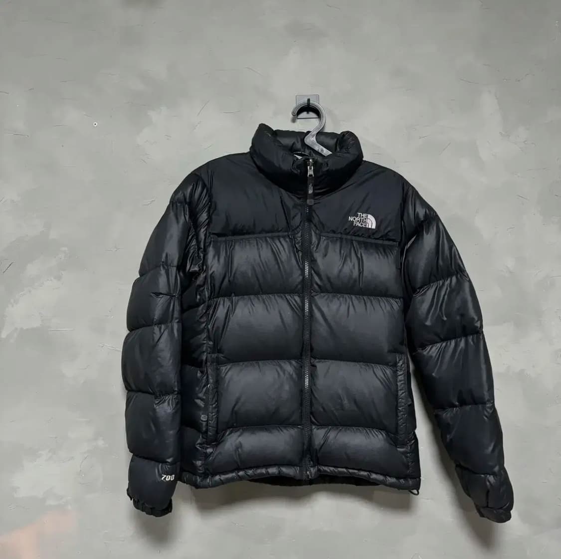 노스페이스 700 눕시 구스다운 패딩 블랙 상품이미지1