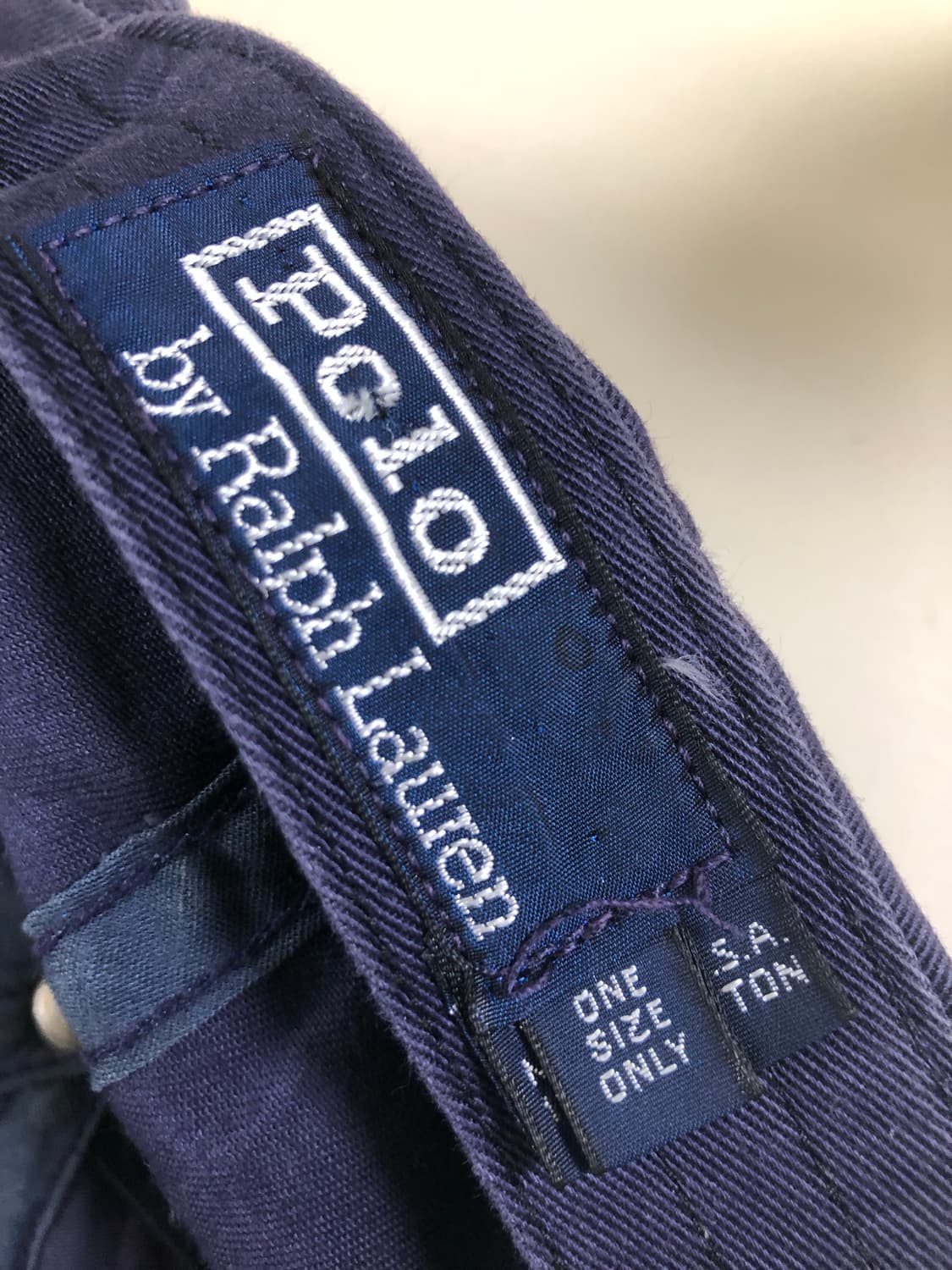 90‘s made in usa 폴로 치노 볼캡 상품이미지5