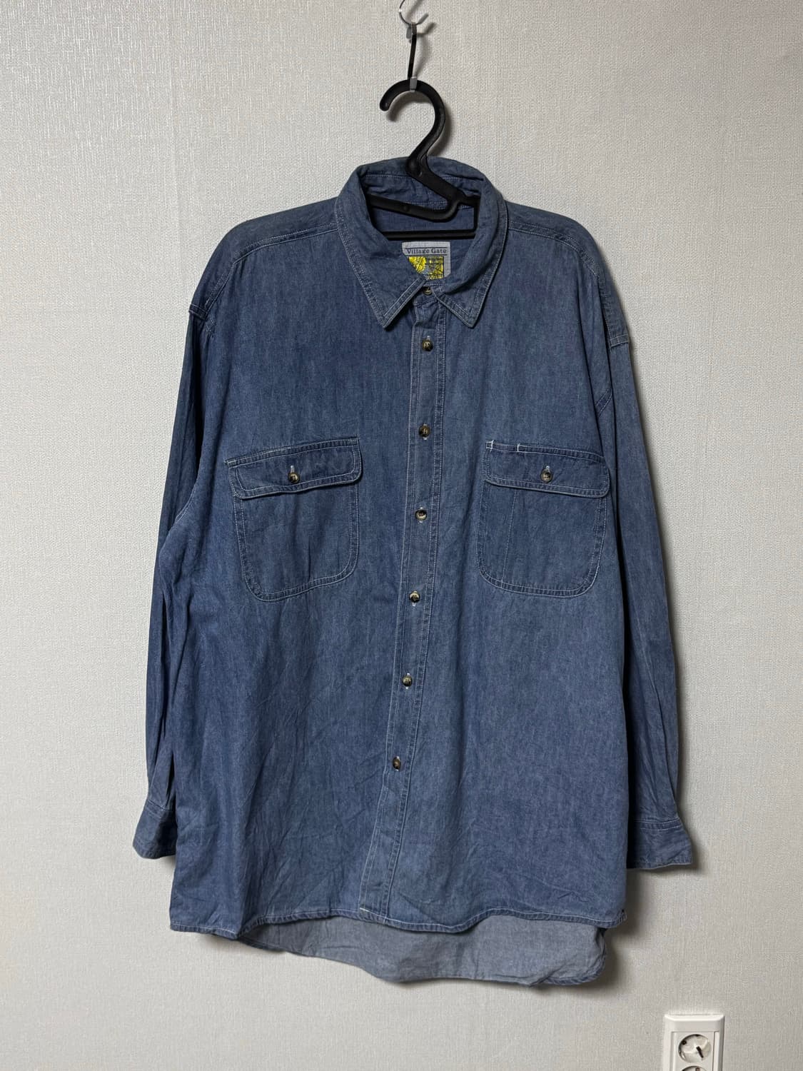 빌리지 게이트 빈티지 데님 셔츠 남방 상품이미지2