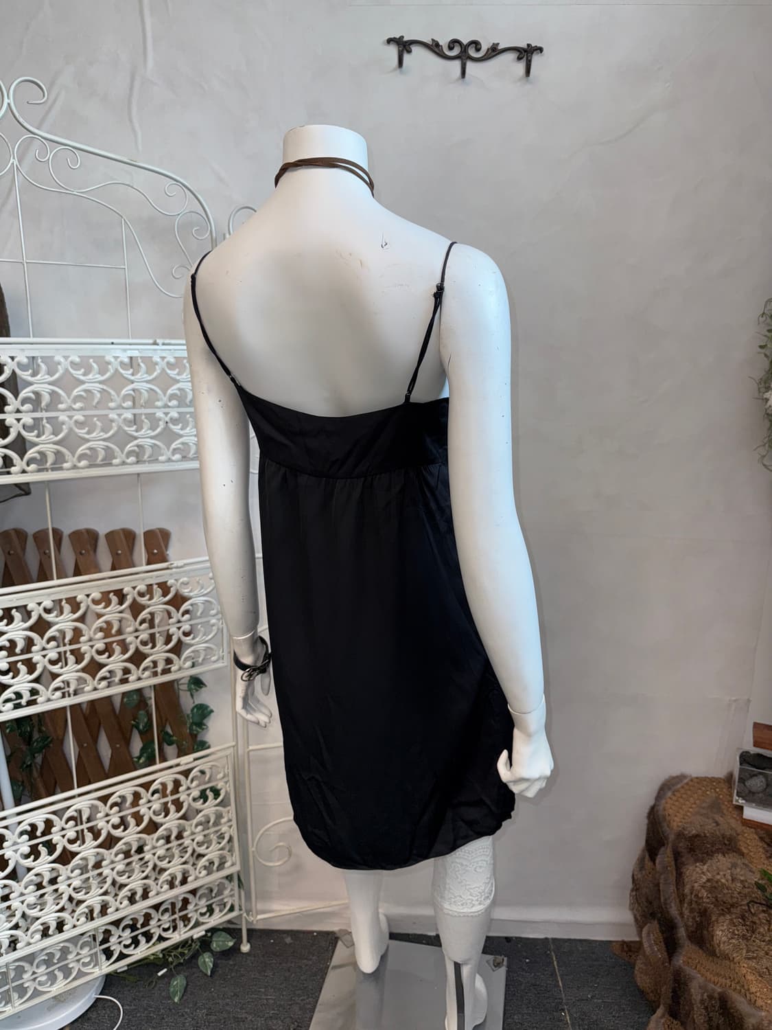Theory black satin ribbon mini ops 상품이미지3