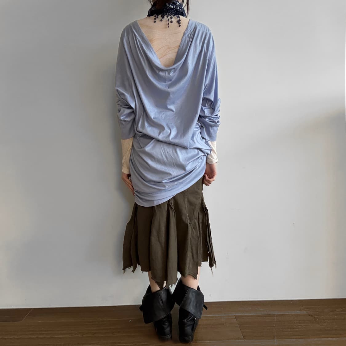 LIMI feu V-Neck Dress 상품이미지3