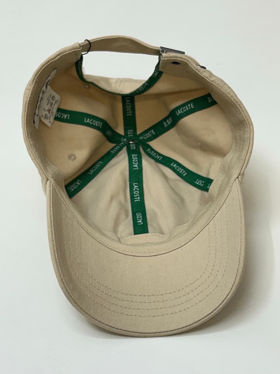 Lacost 라코스테 베이지 캡  상품이미지4