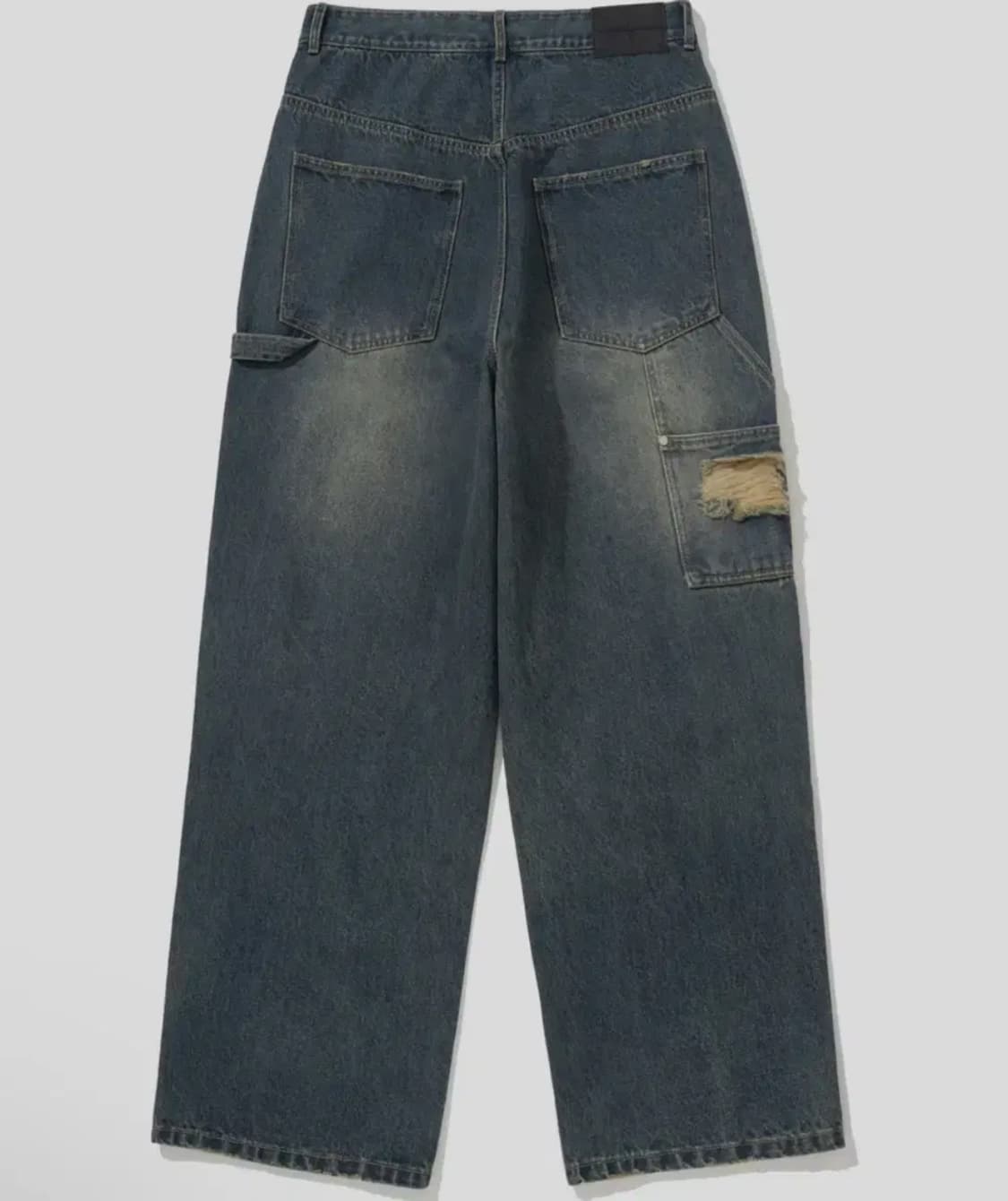 낫포너드 데미지 데님 청바지 XL 상품이미지2