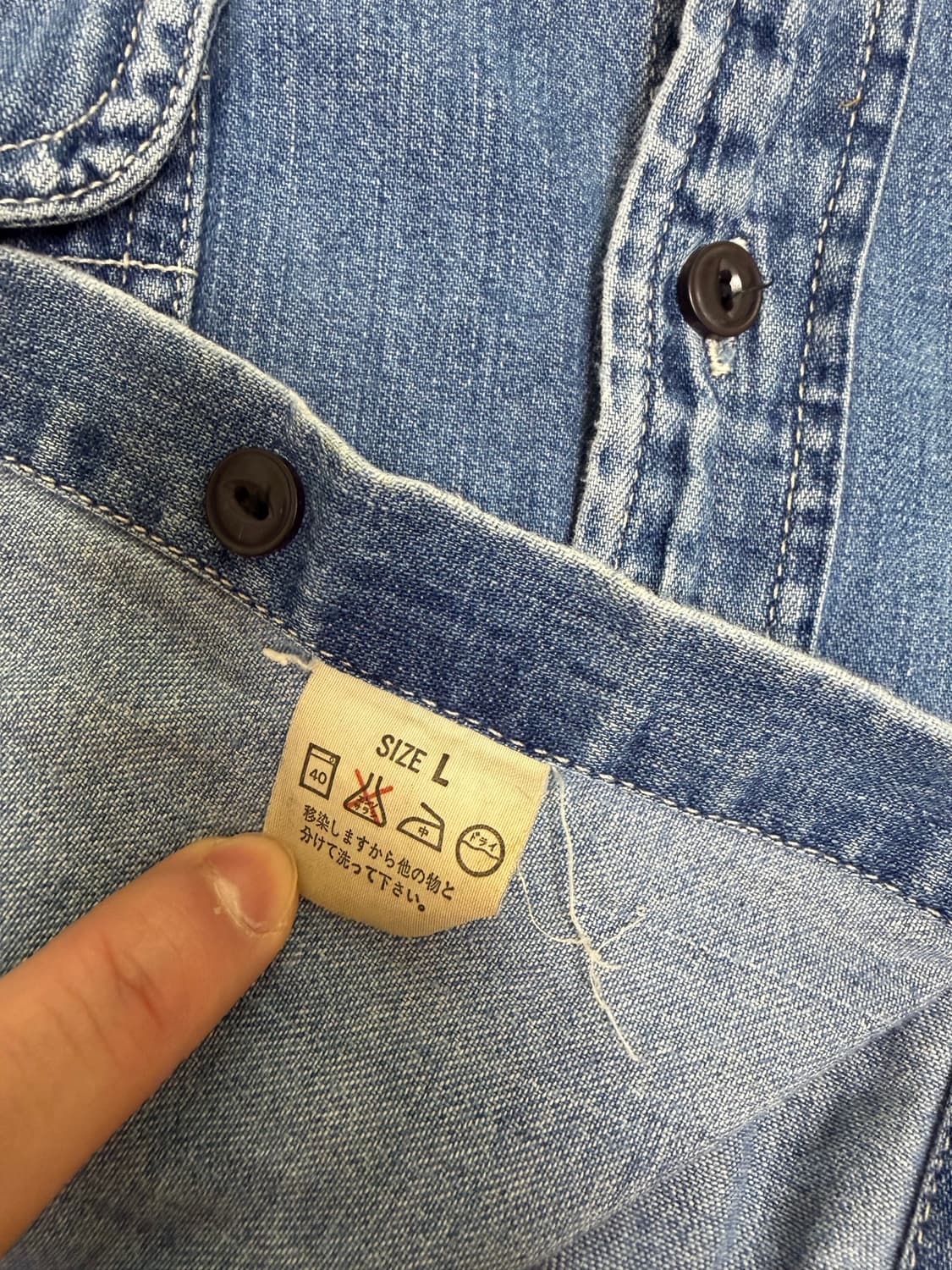 Levi's 웨스천 데님셔츠 라지 105추천 상품이미지6