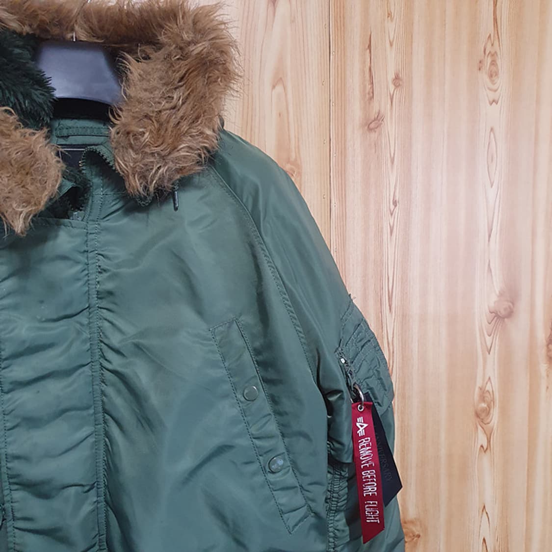 알파인더스트리 야상 점퍼 xs 상품이미지2