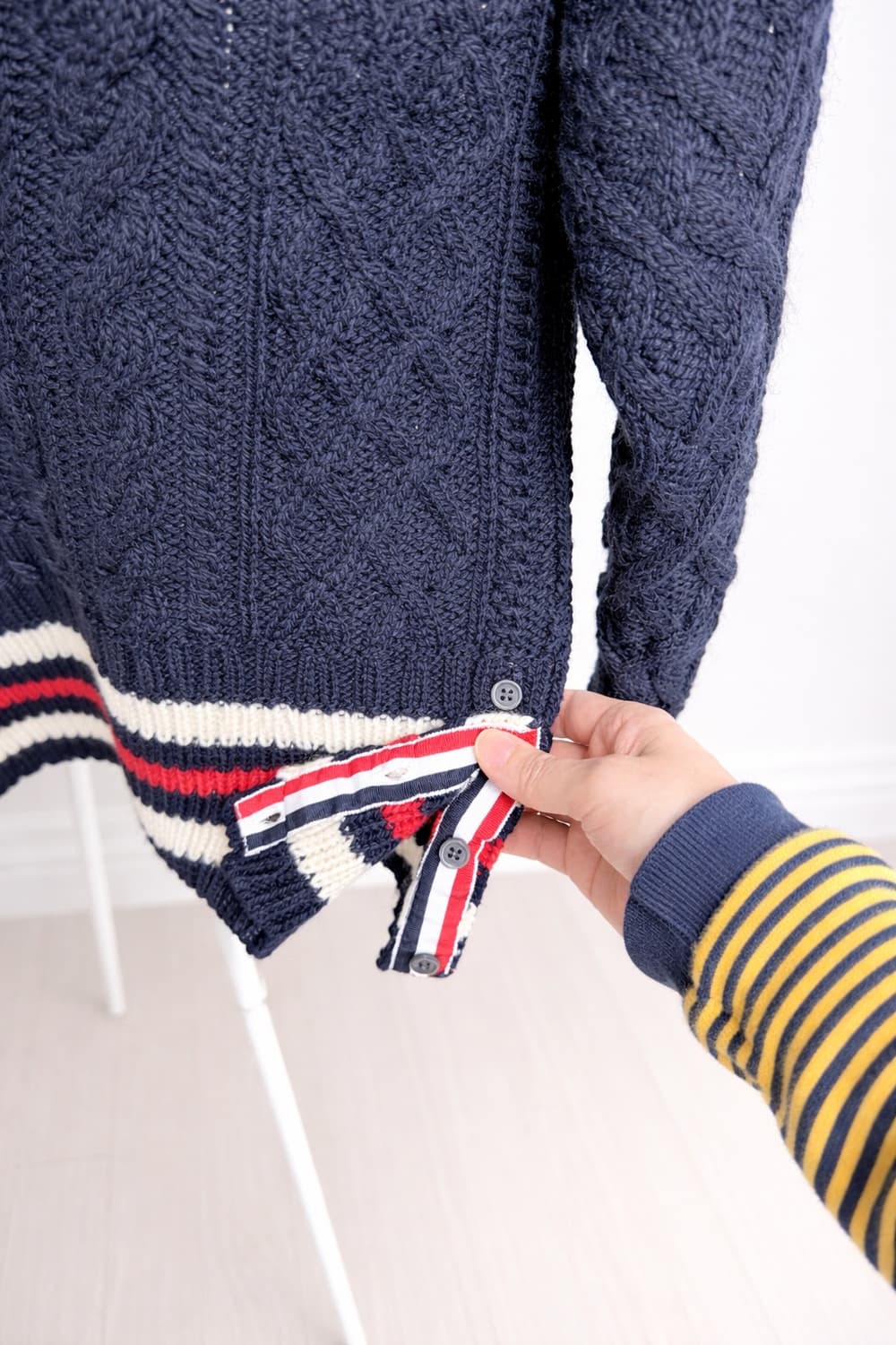 톰브라운 케이블 니트 상품이미지5