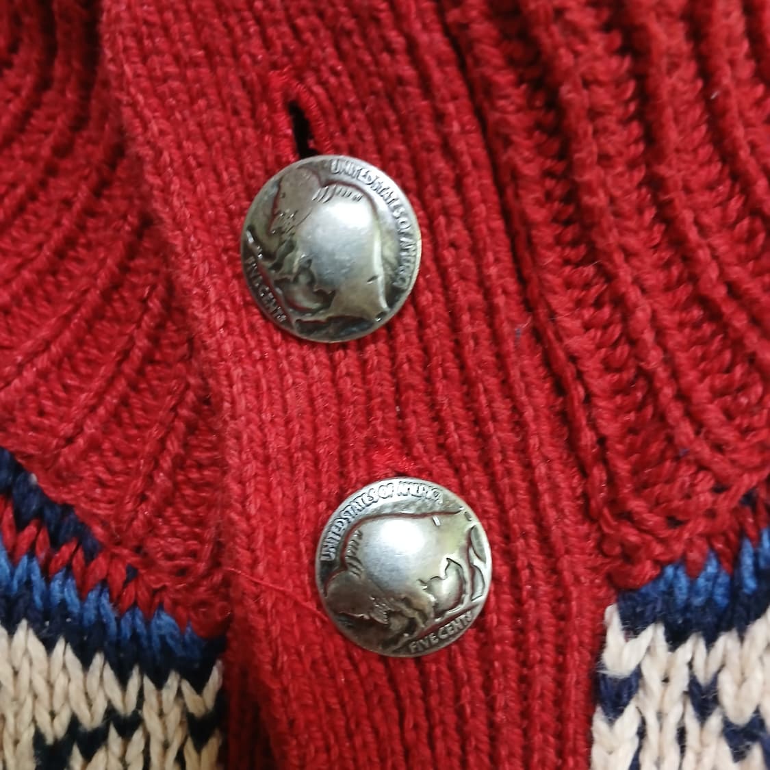 polo 폴로 랄프로렌 네이티브 콘초 버튼 니트 가디건 상품이미지9