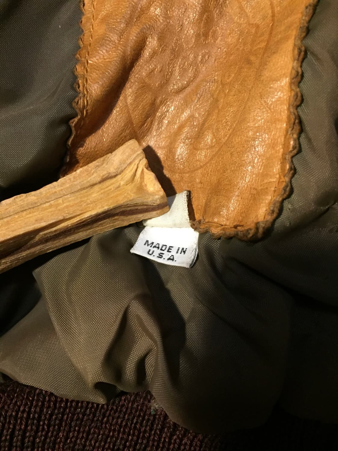 70-80‘s 골든베어 a-2 레더자켓 상품이미지9