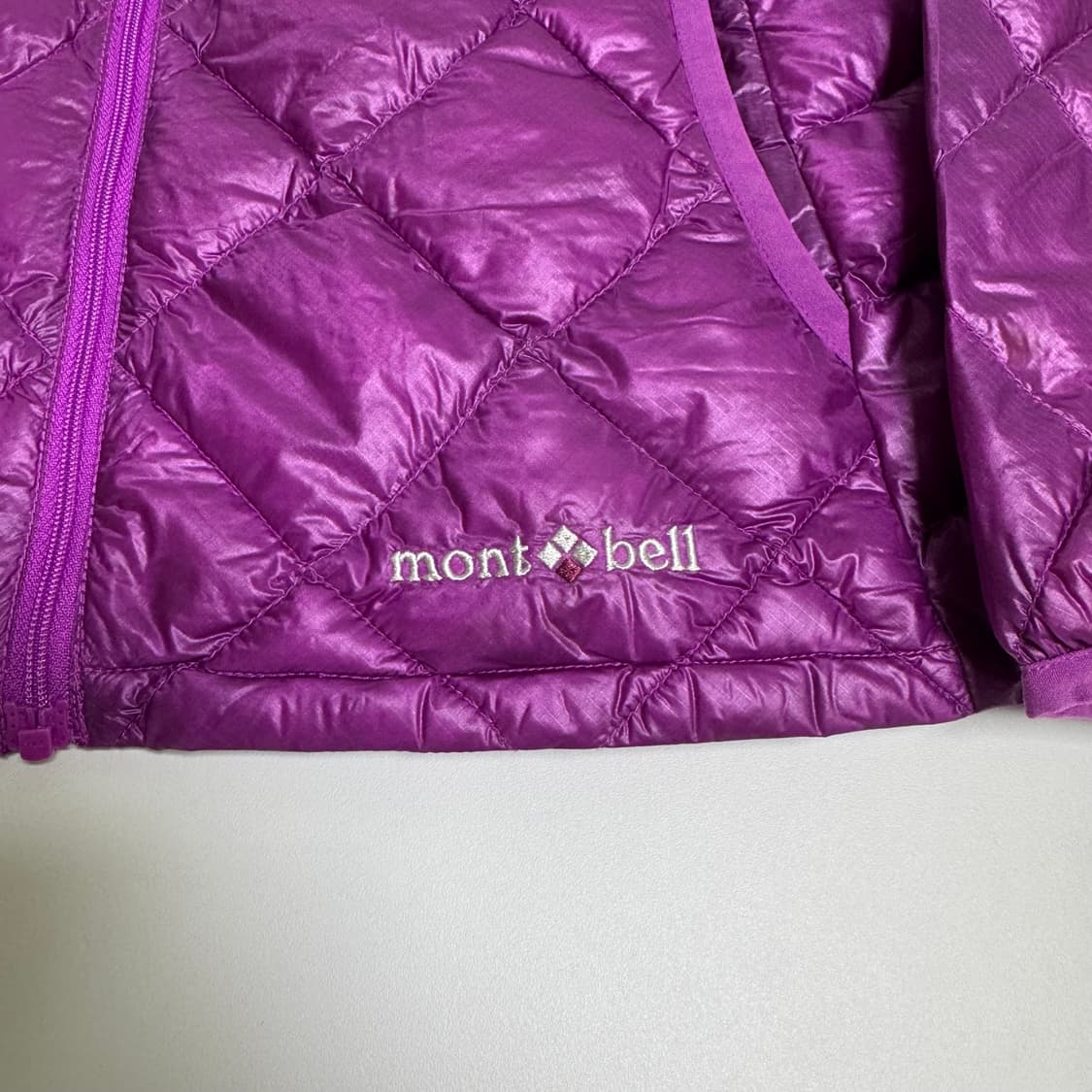 몽벨 EX900 경량 패딩 S 퍼플 상품이미지2