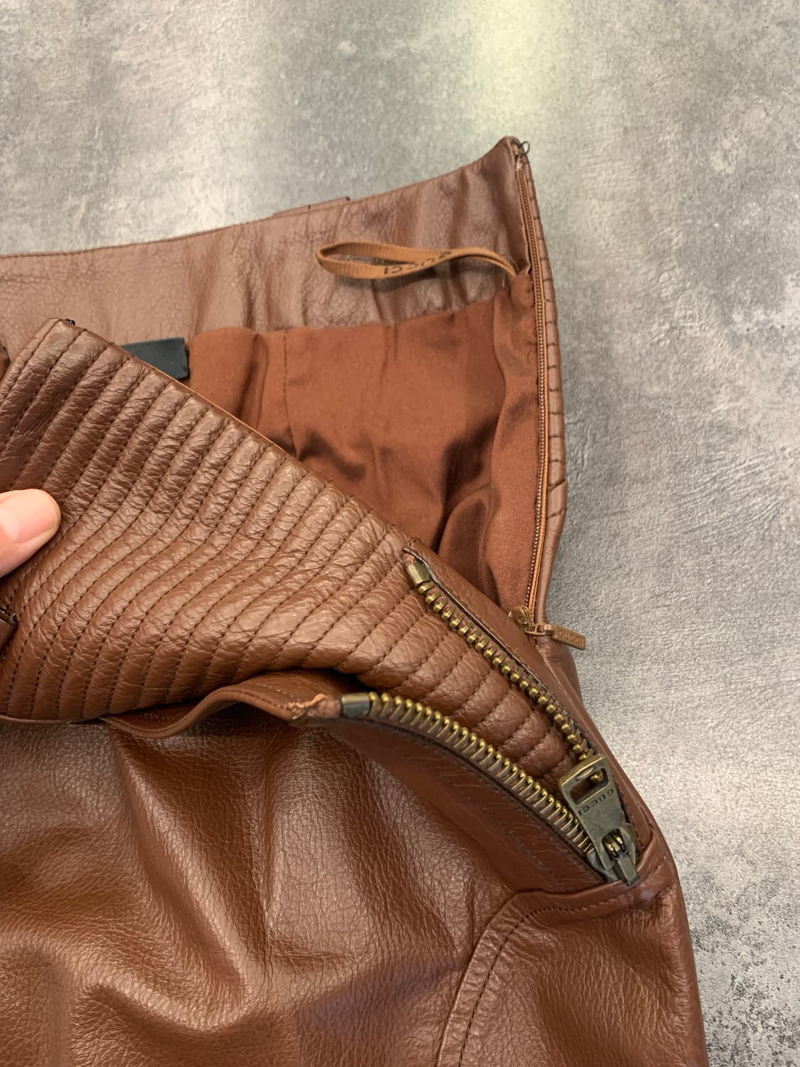 GUCCI 구찌 스커트(레더)38 사이즈-해외발송 상품이미지4