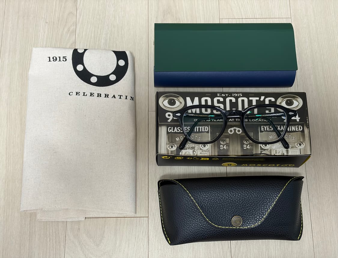 [새상품급]MOSCOT 모스콧 VANTZ 반츠 47 블랙 상품이미지1