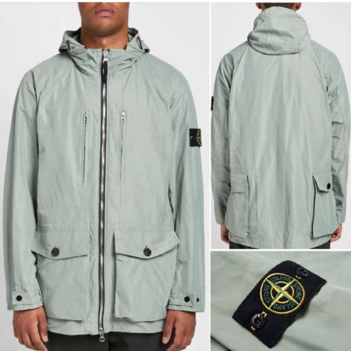 스톤아일랜드 마이크로랩스 바람막이 자켓 상품이미지8