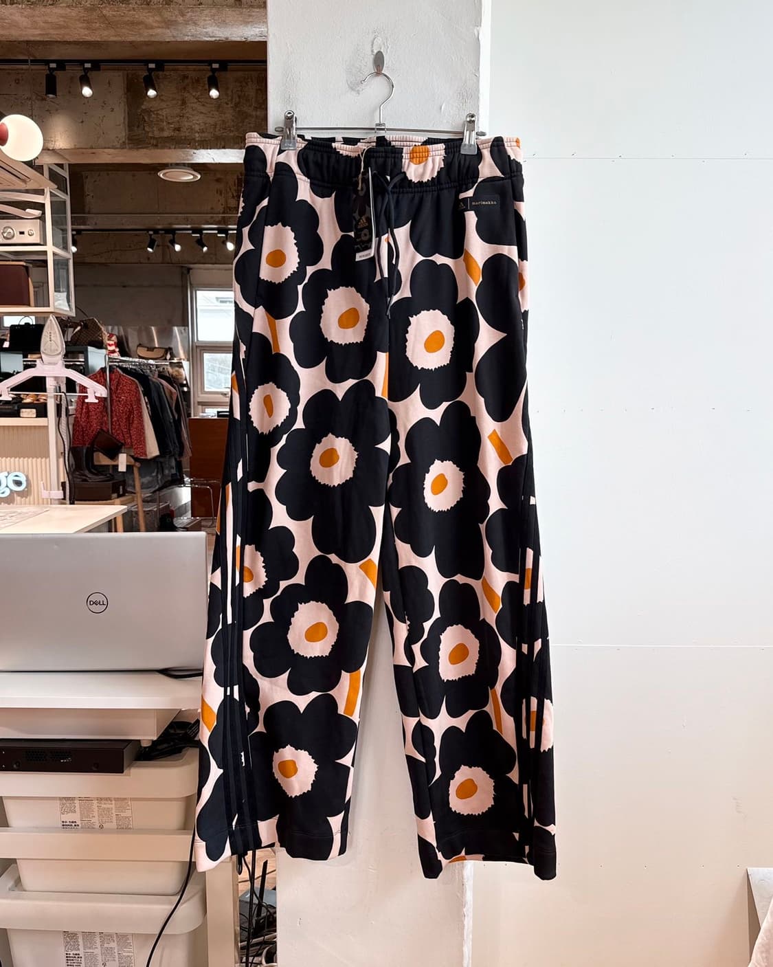 마리메코 x 아디다스 플라워 프린트 와이드 팬츠 상품이미지2