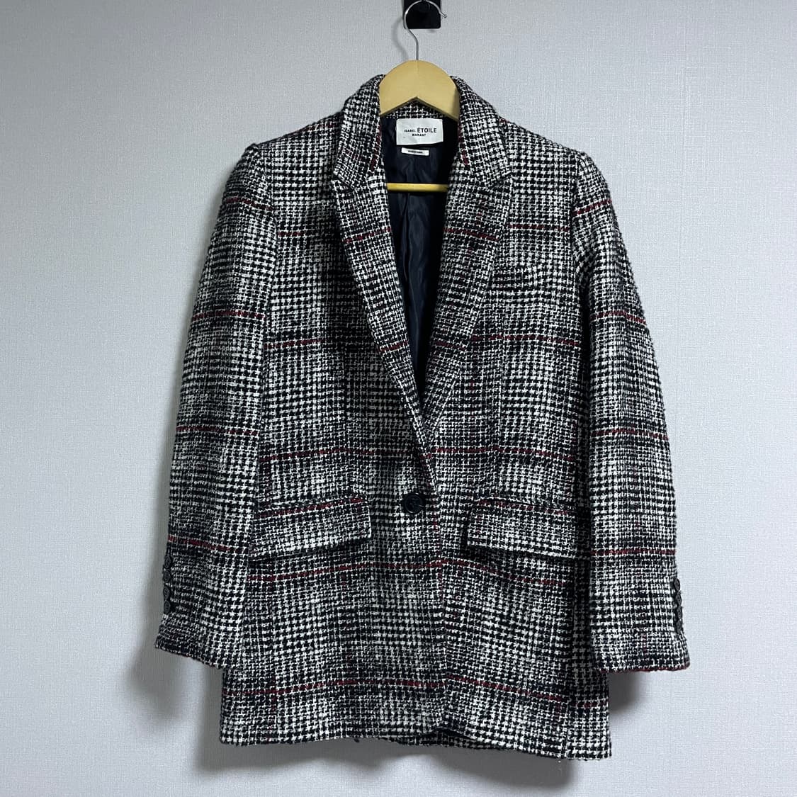 이자벨마랑 에뚜왈 가을 원버튼 자켓 40 (55-66) 상품이미지10