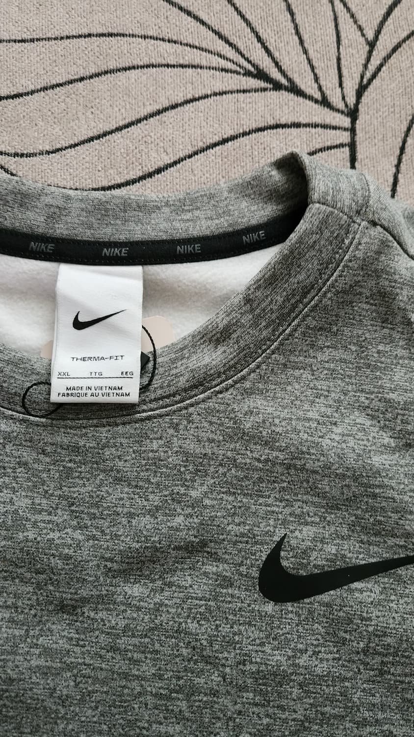 나이키 Therma-FIT 맨투맨 XXL 회색 상품이미지3