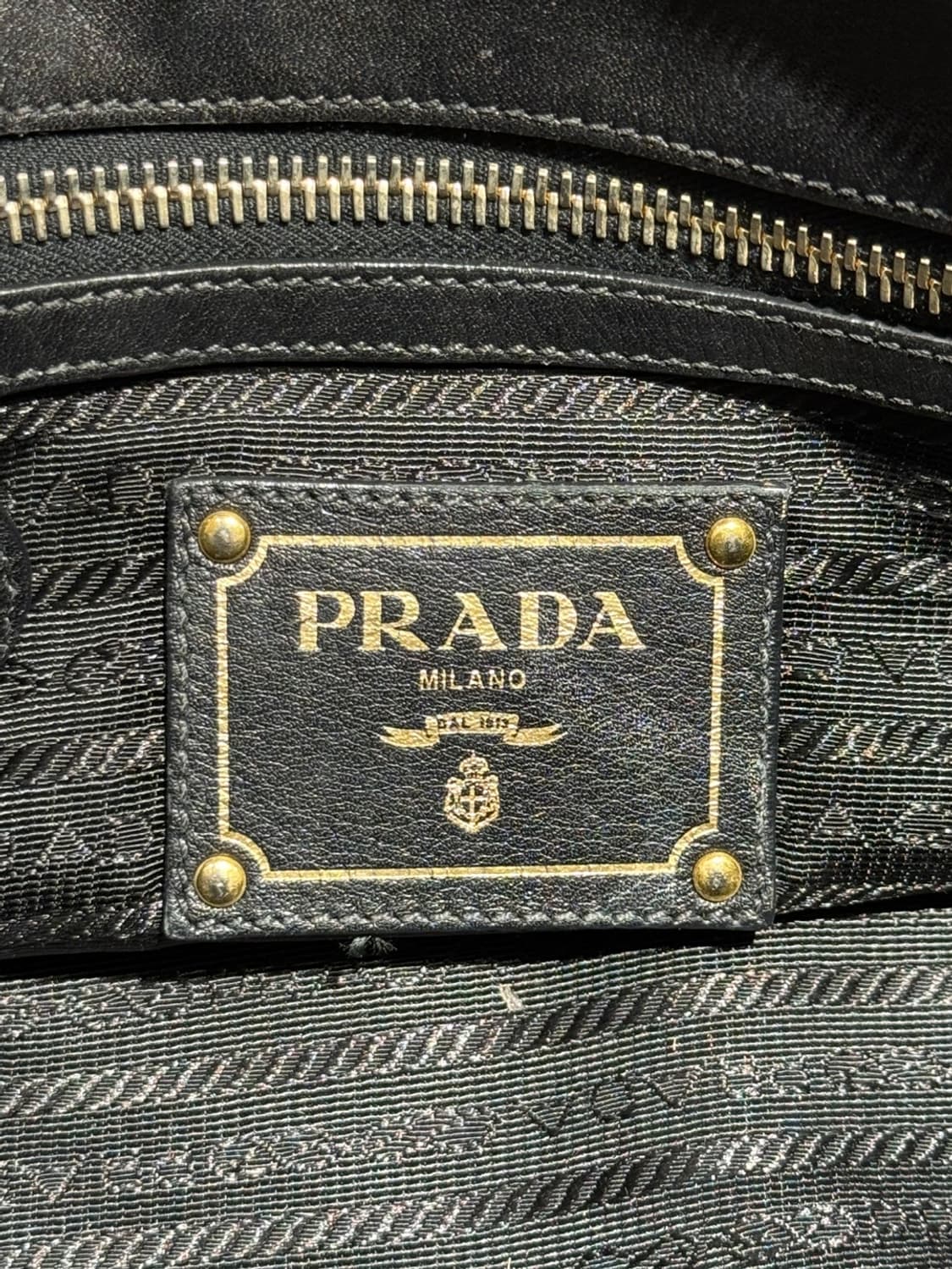 프라다 블랙 포코노 나일론 투웨이 토트백 상품이미지8