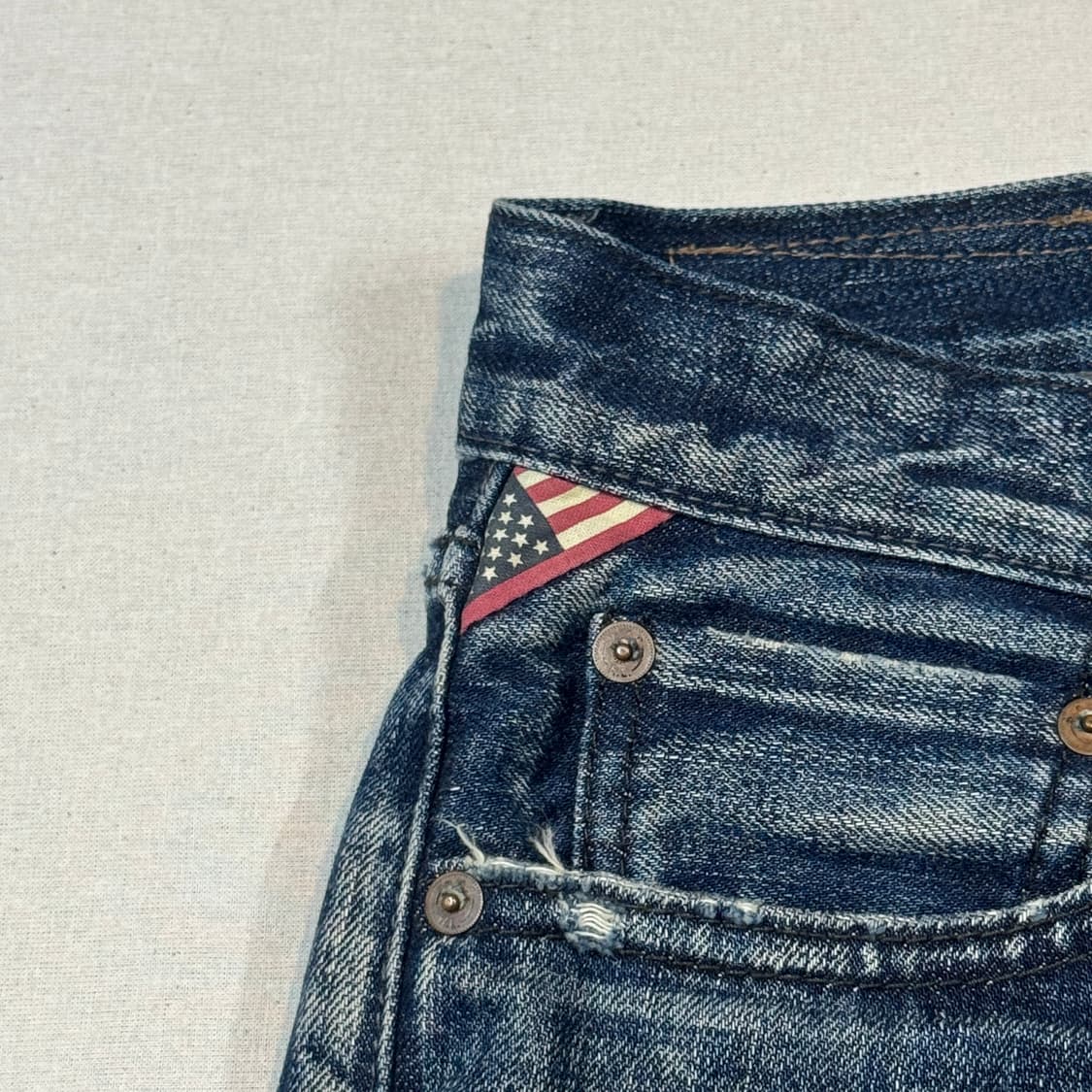 30inch) 데님앤서플라이 랄프로렌 바이커 데님 팬츠 상품이미지7