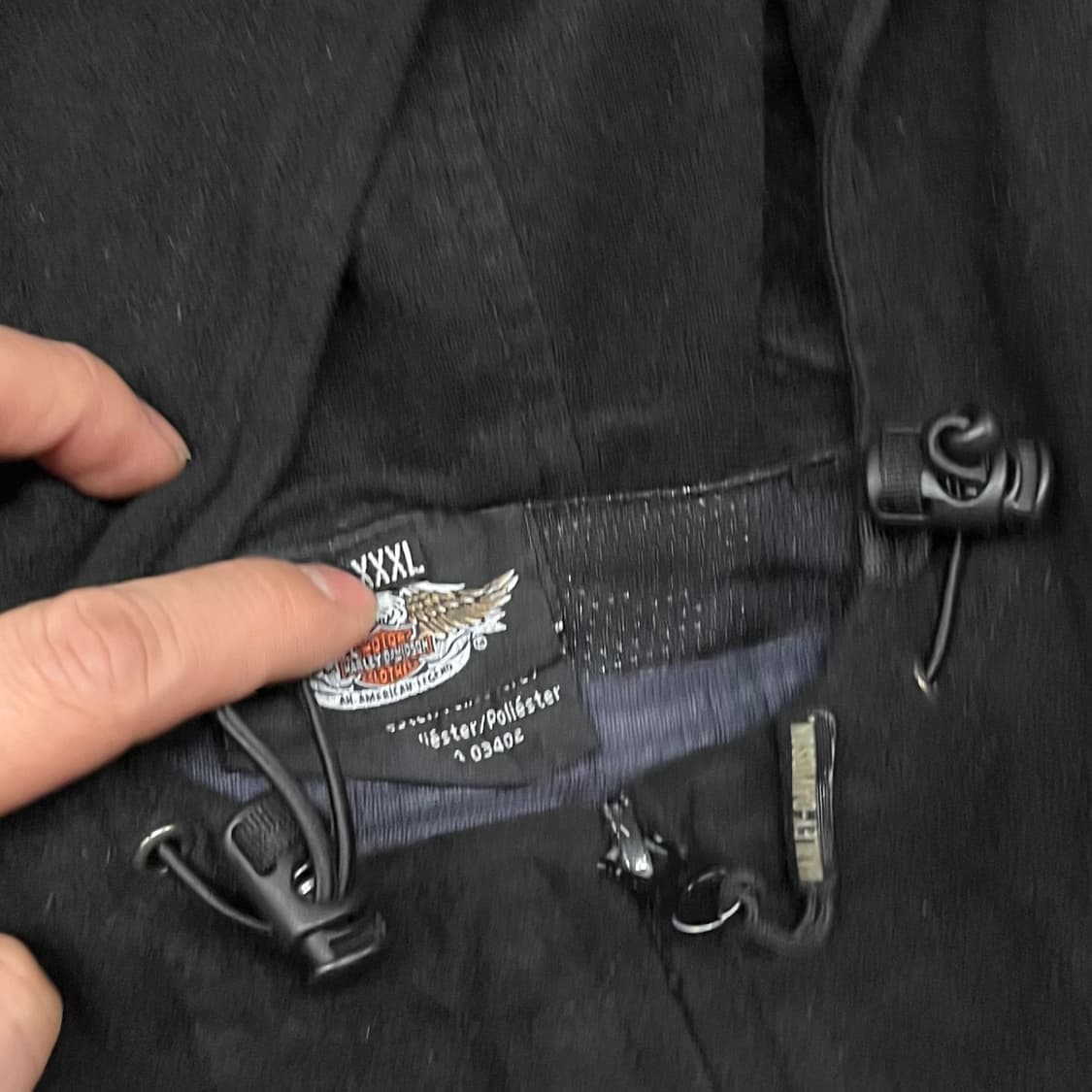 할리데이비슨 스컬 후드 자켓 (110-115) 상품이미지7