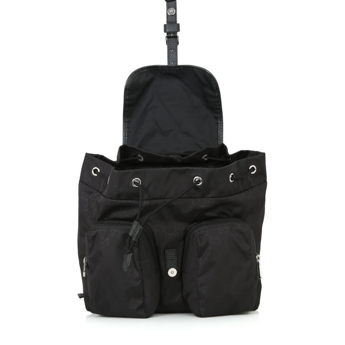 구찌 GG로고 블랙 나일론 백팩 여자백팩 510343 상품이미지10