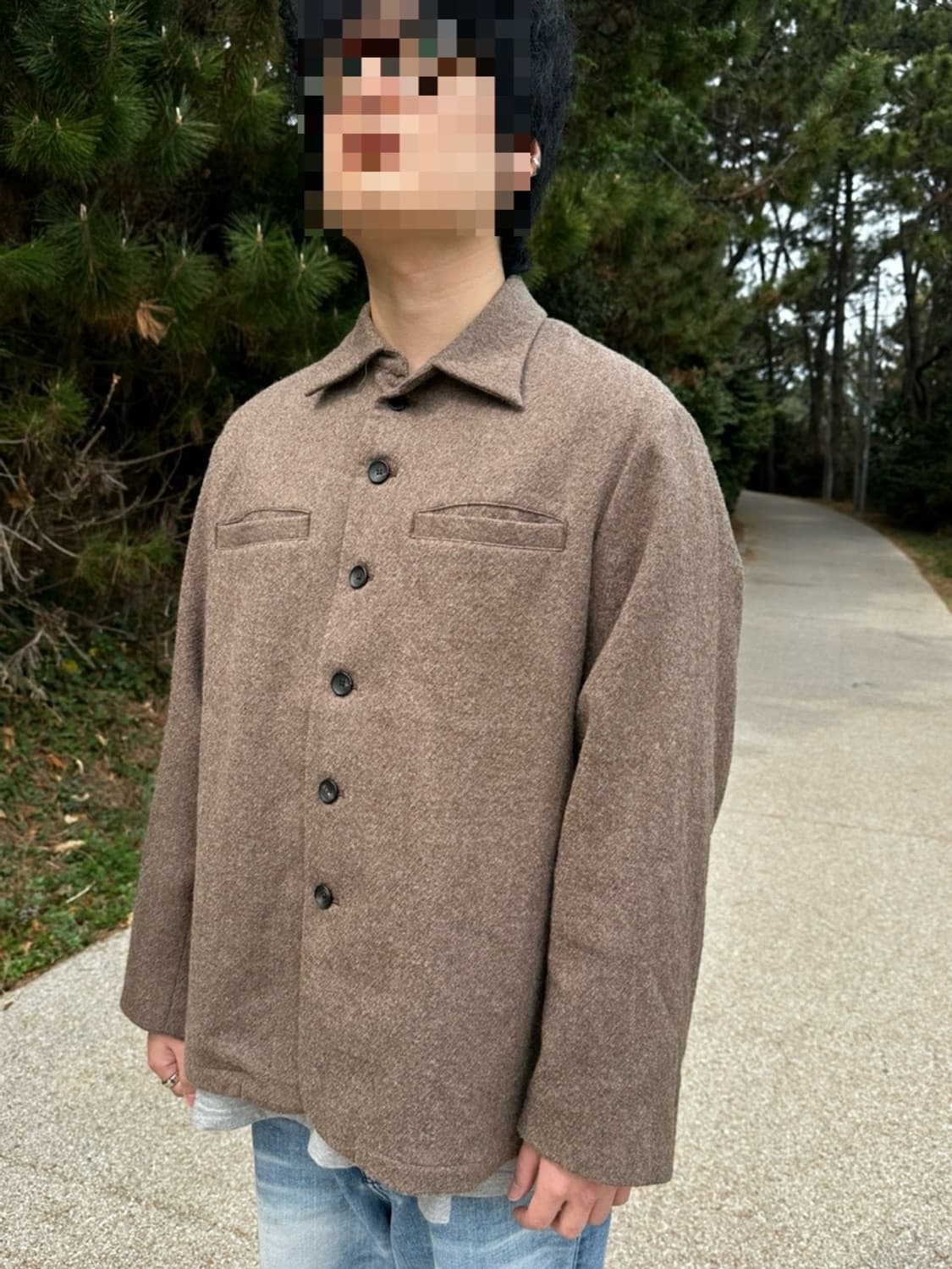 rakines 라키네스 shujujyu top sergr 울 셔켓 자켓 상품이미지3