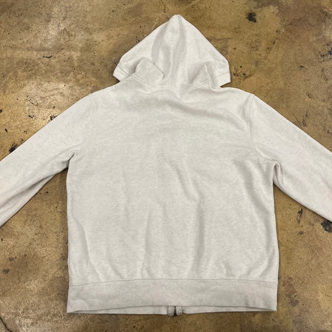 갭 로고 화이트 후드집업 상품이미지4