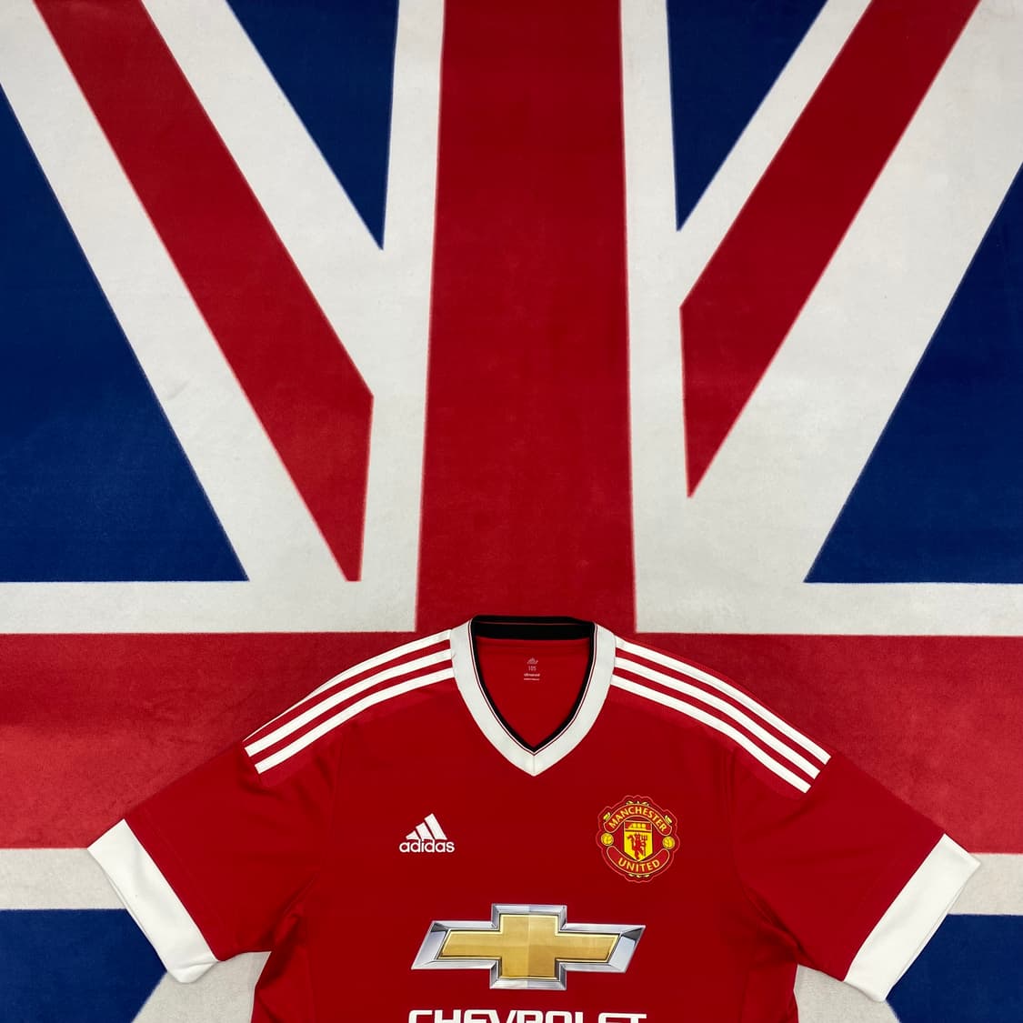 15-16 아디다스 맨체스터유나이티드 노마킹 유니폼 105 실측 100 상품이미지2