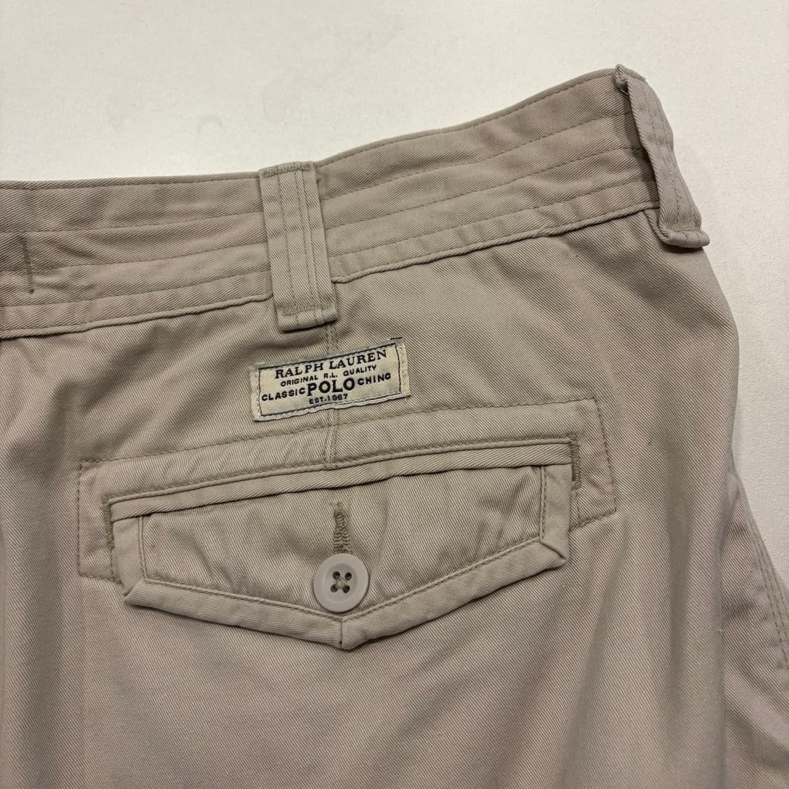 [38] 폴로 랄프로렌 신형 큐알 카고 반바지 베이지 C457 상품이미지3