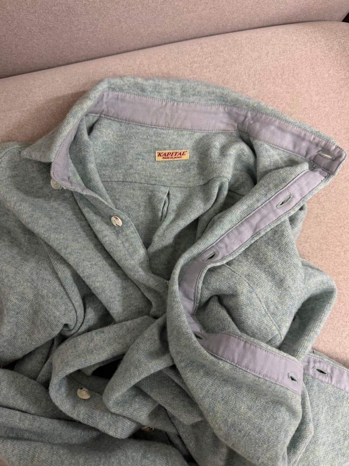 캐피탈 KAPITAL WOOL SHIRT 상품이미지4