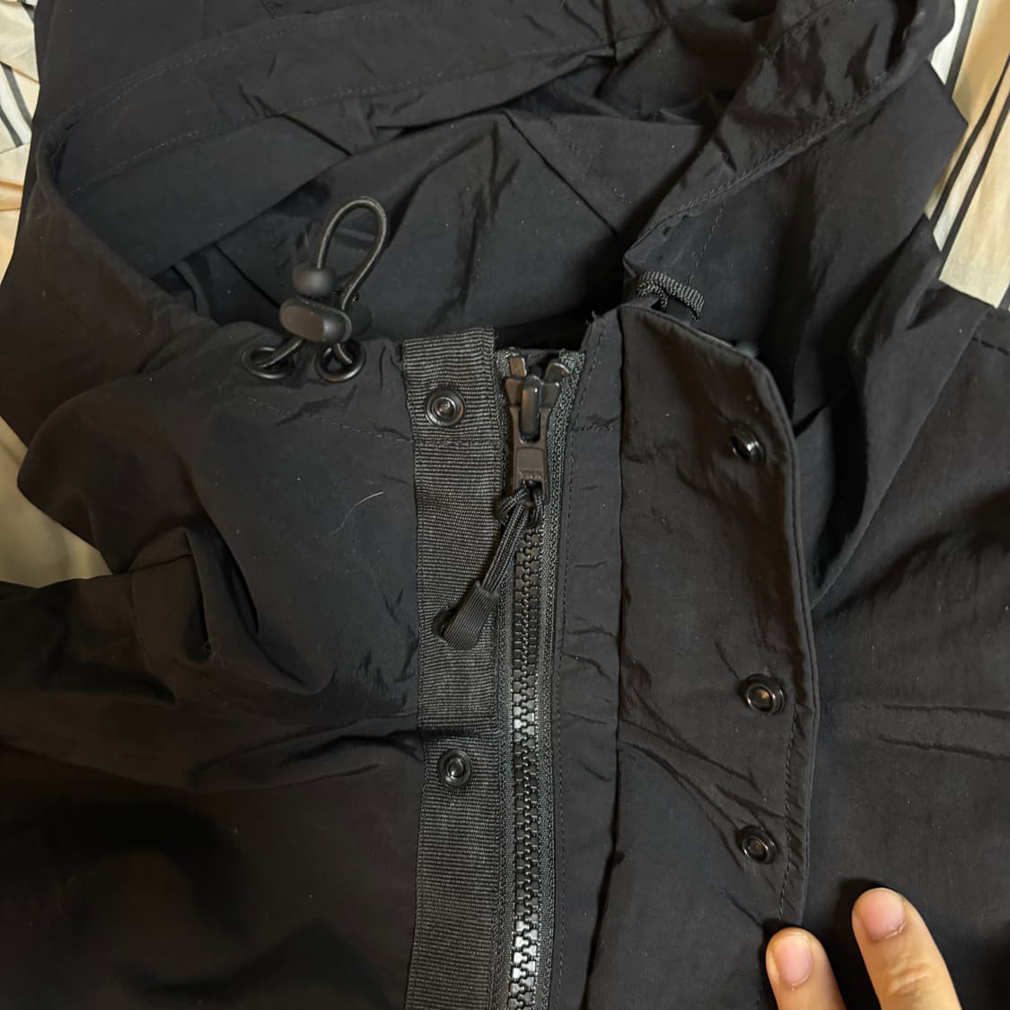 칼하트 바람막이 블랙(L) 상품이미지3