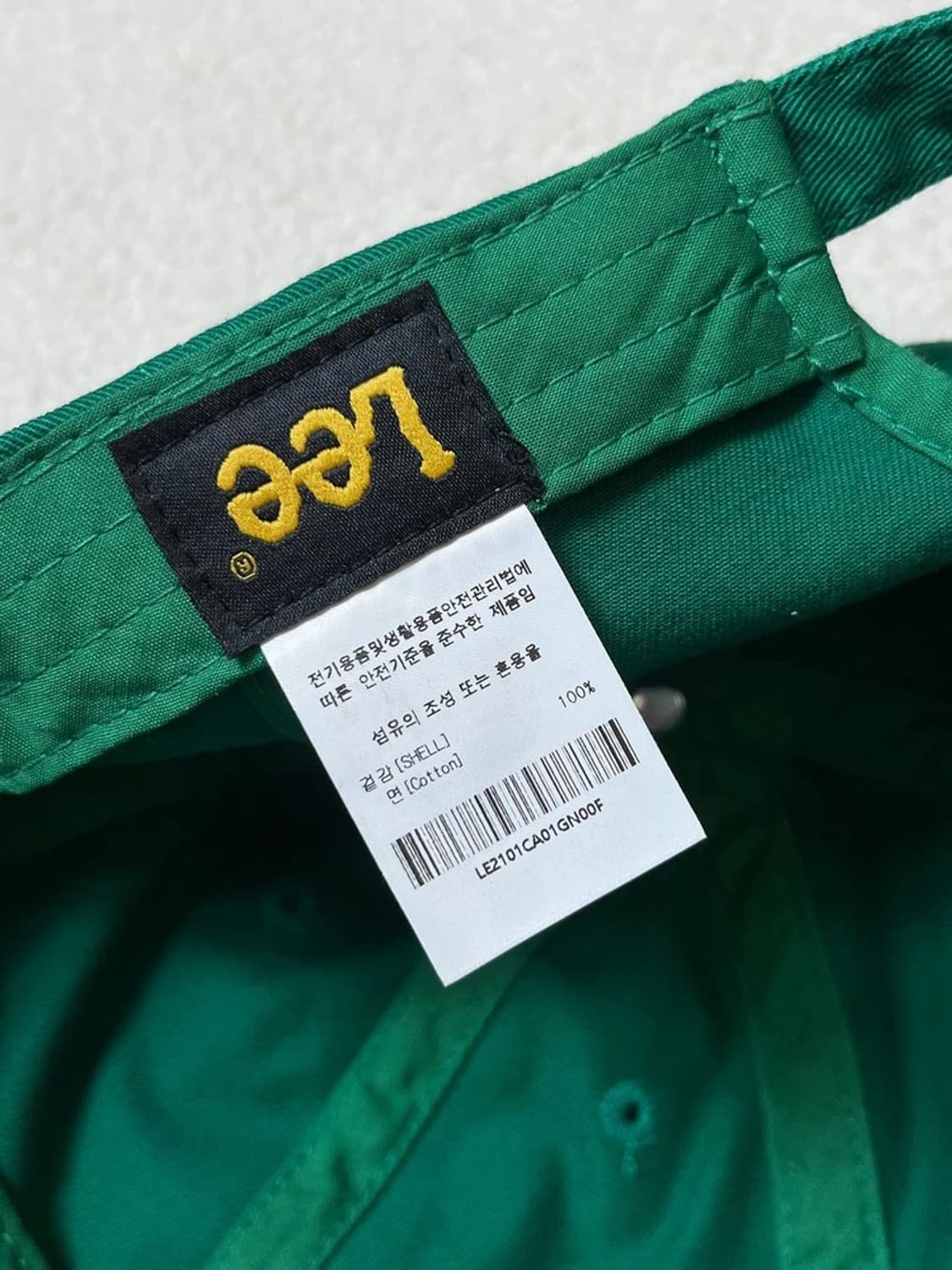 Lee 리 21FW 로고 볼캡 A1890 상품이미지7