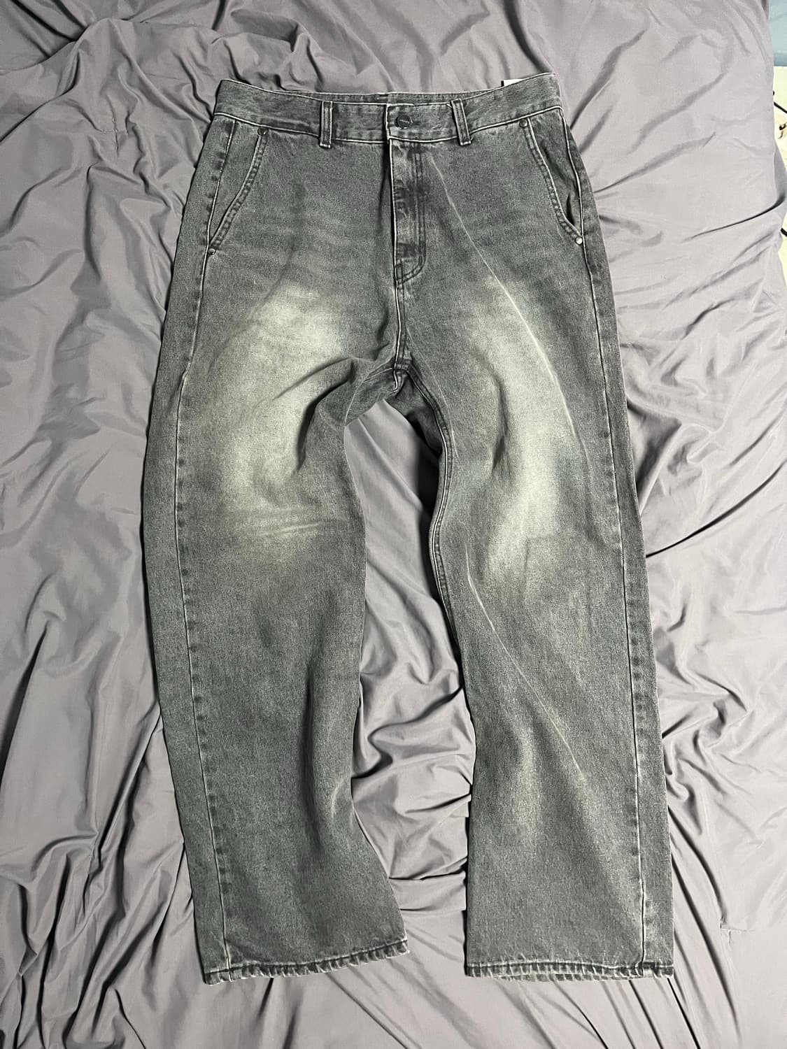 파브레가 빈티지워시드 그레이 데님 32 상품이미지1