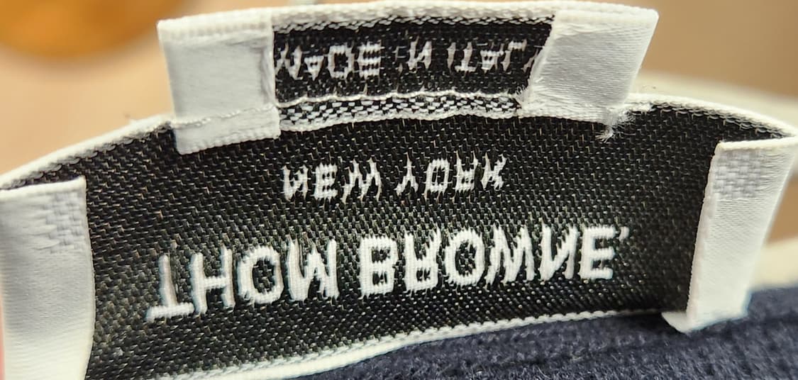 톰브라운 정품 나그랑 크루넥 와플 스웨트 맨투맨 4 상품이미지9