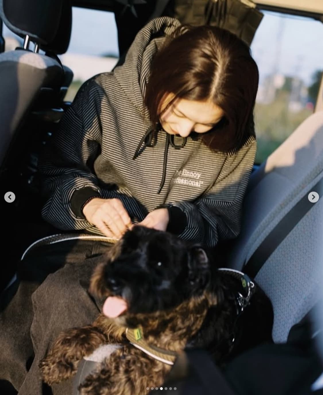 엔노이 ENNOY 24aw Border Hoodie Sweat XL 상품이미지7