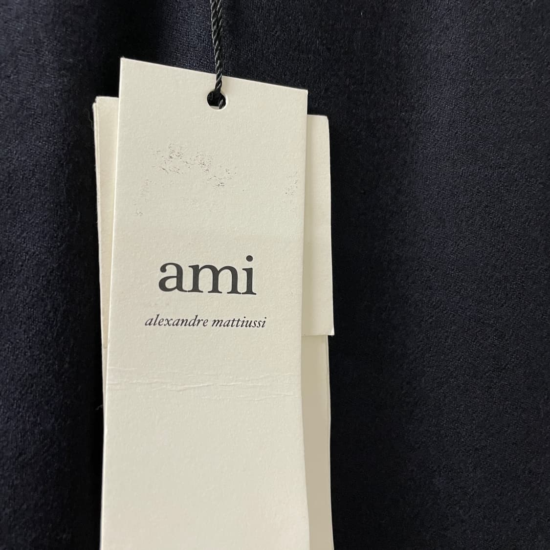 AMI 아미 네이비 슬랙스 새상품 34(W) 상품이미지4