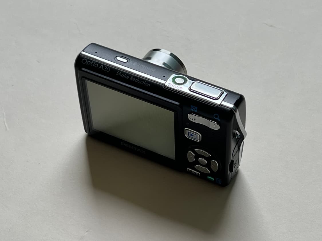 Pentax 펜탁스 옵티오 A30 빈티지 카메라 [부품] 상품이미지4