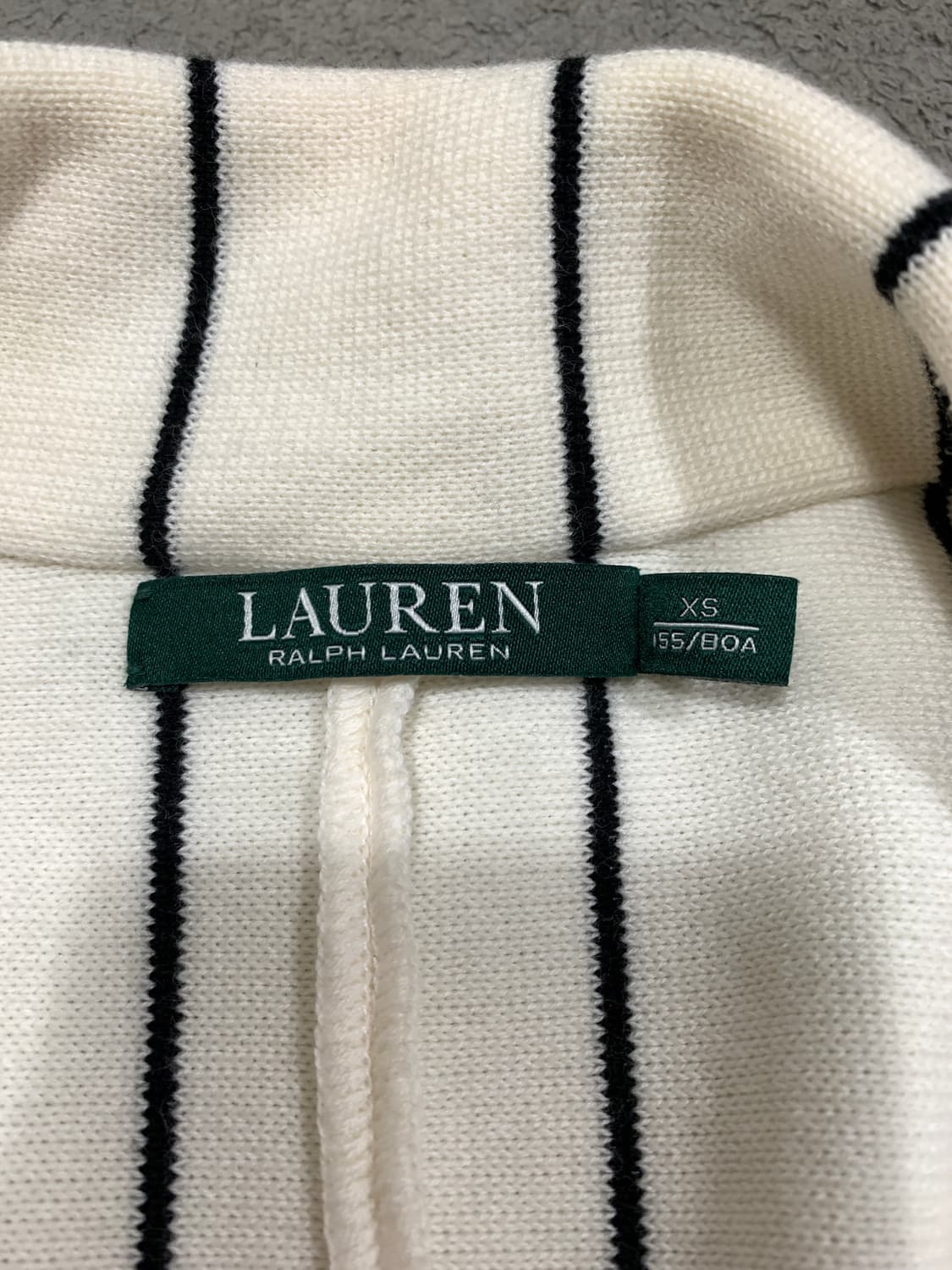 랄프로렌 스트라이프 자켓 xs 상품이미지4