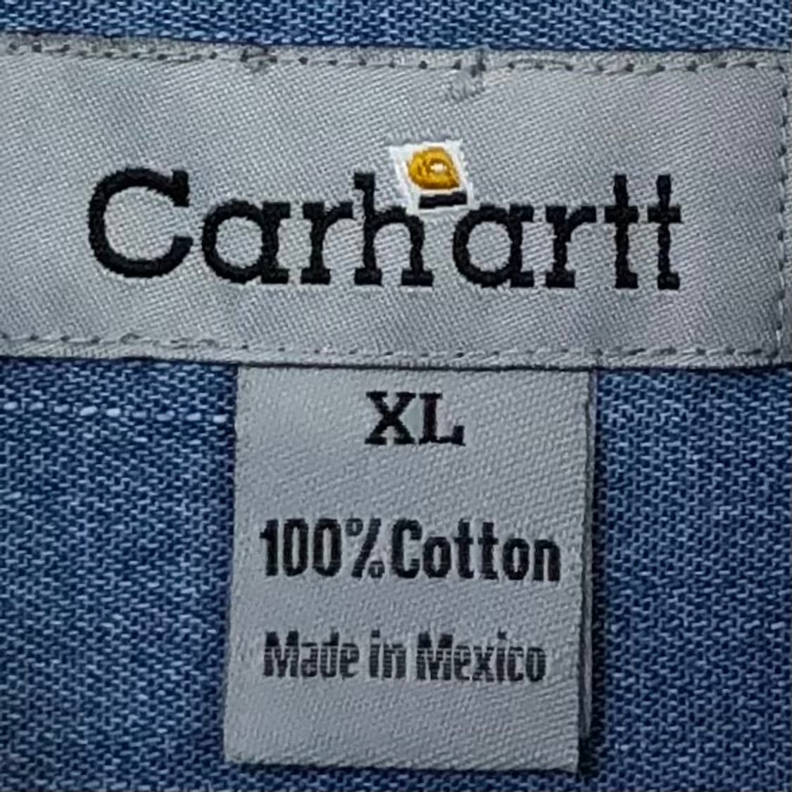 Xxl 칼하트 데님 셔츠 상품이미지3