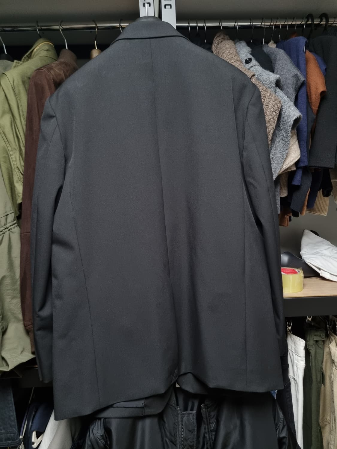 무신사스탠다드 오버사이즈  3버튼  자켓 상품이미지3