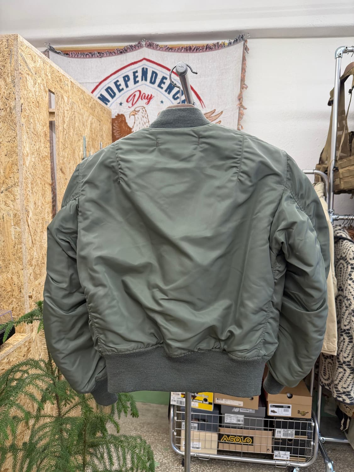 리얼맥코이 MA-1 플라이트자켓 플레인 상품이미지6