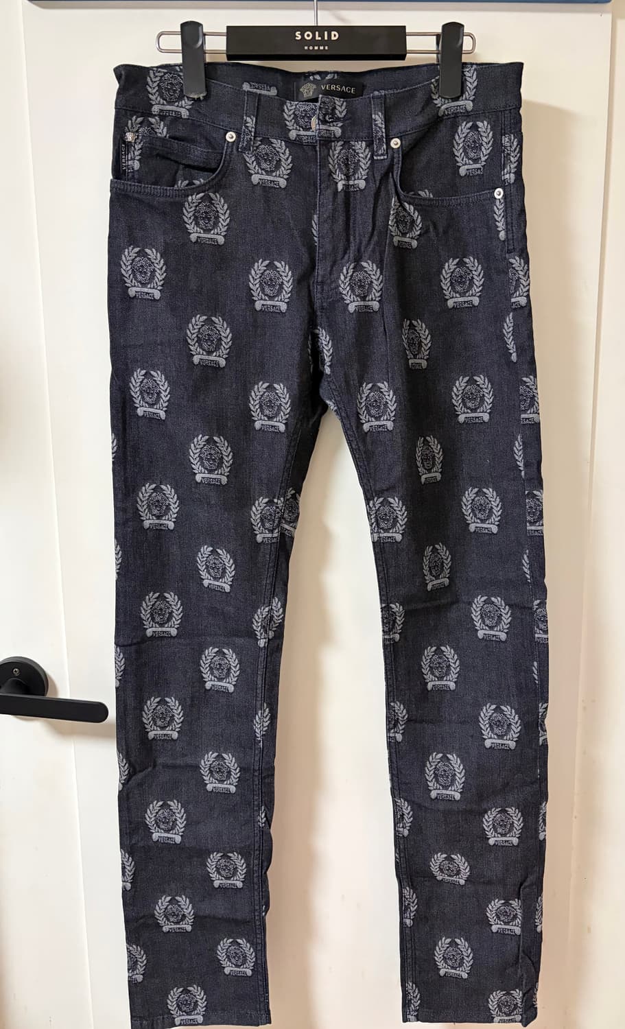 [32] 베르사체 메두사 흑청 데님진 상품이미지1
