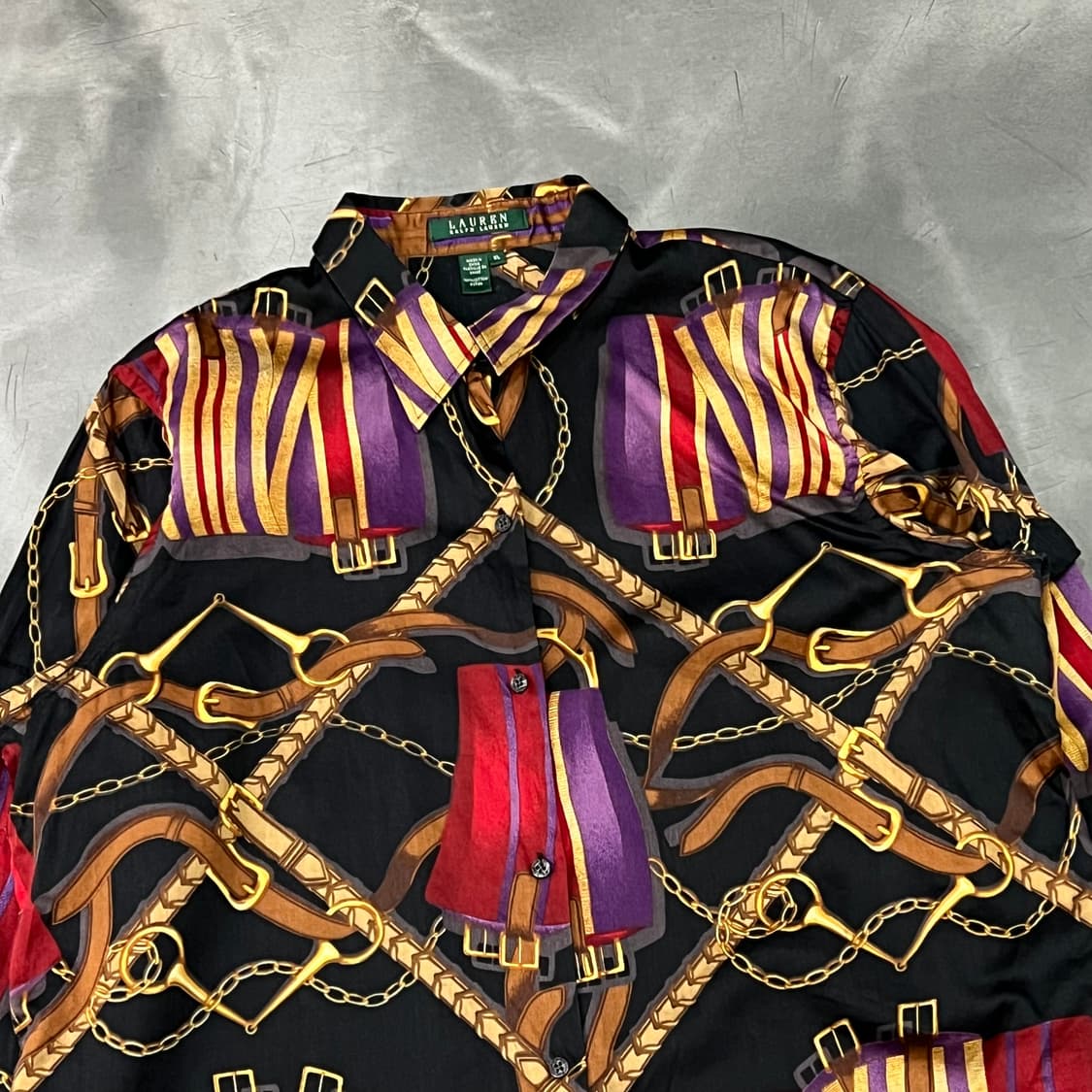  랄프로렌 풀 프린팅 코튼 셔츠 y14785 상품이미지3