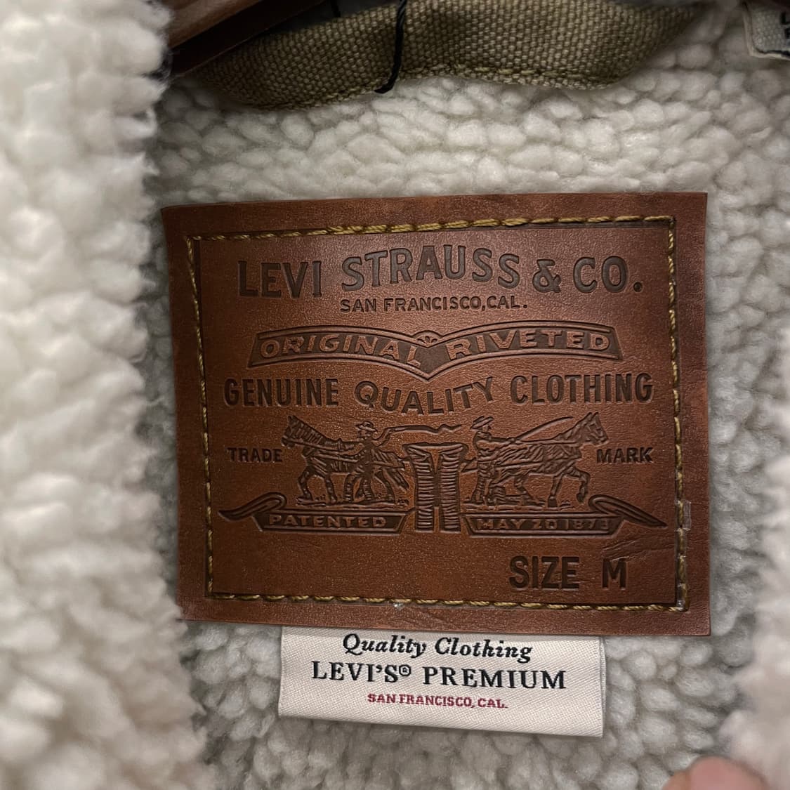 리바이스 타입 3 쉐르파 데님 트러커 자켓 상품이미지5