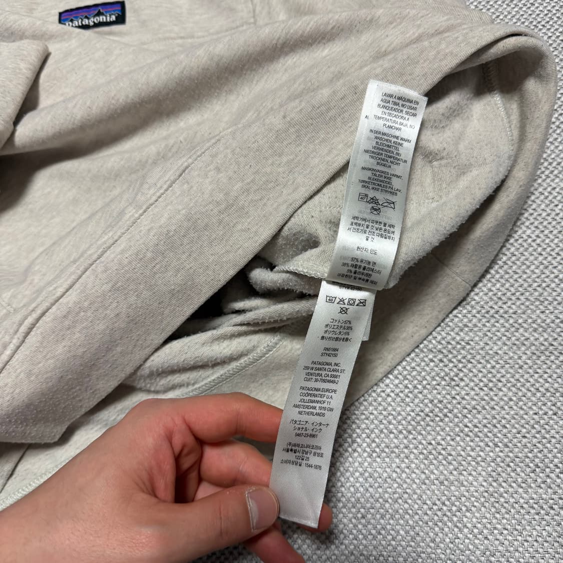 파타고니아 하프집업 맨투맨 상품이미지4