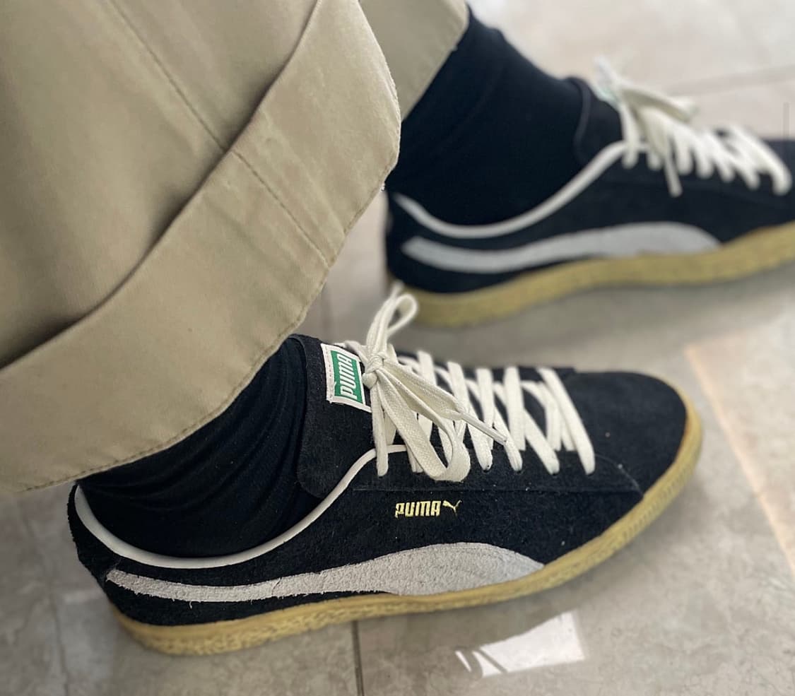 푸마 puma 스웨이드 VTG 더 네버 원 블랙 260 상품이미지2