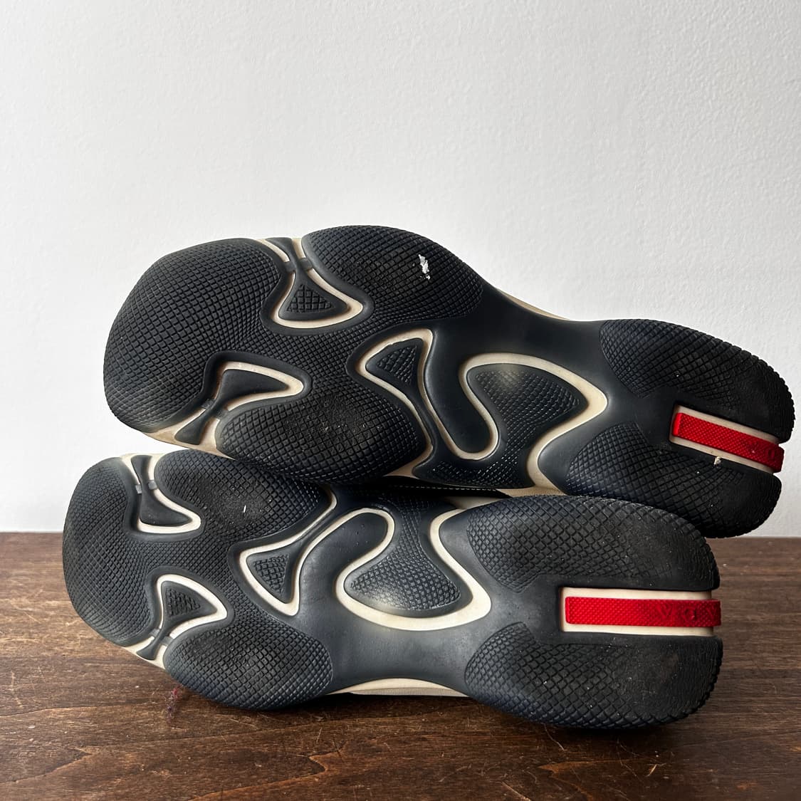 Square Toe Bicolor Belcro Sneakers 상품이미지6