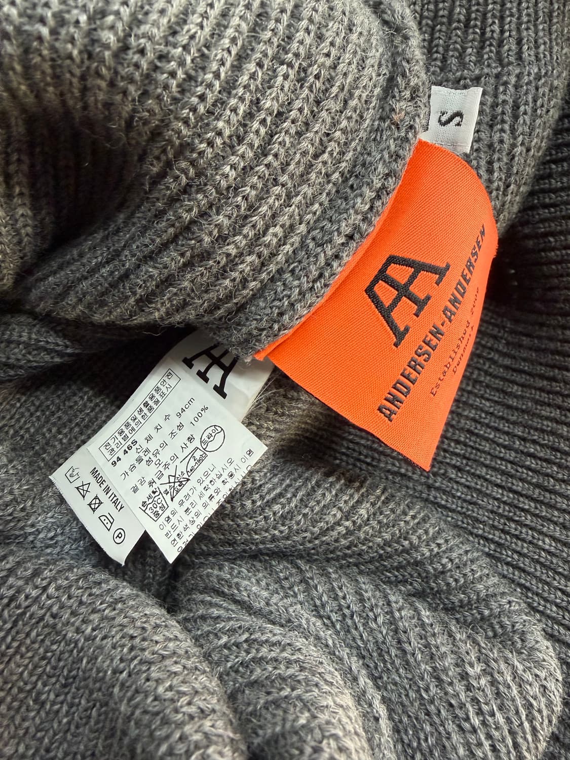 S/ 안데르센 안데르센 핸드메이드 니트 상품이미지7