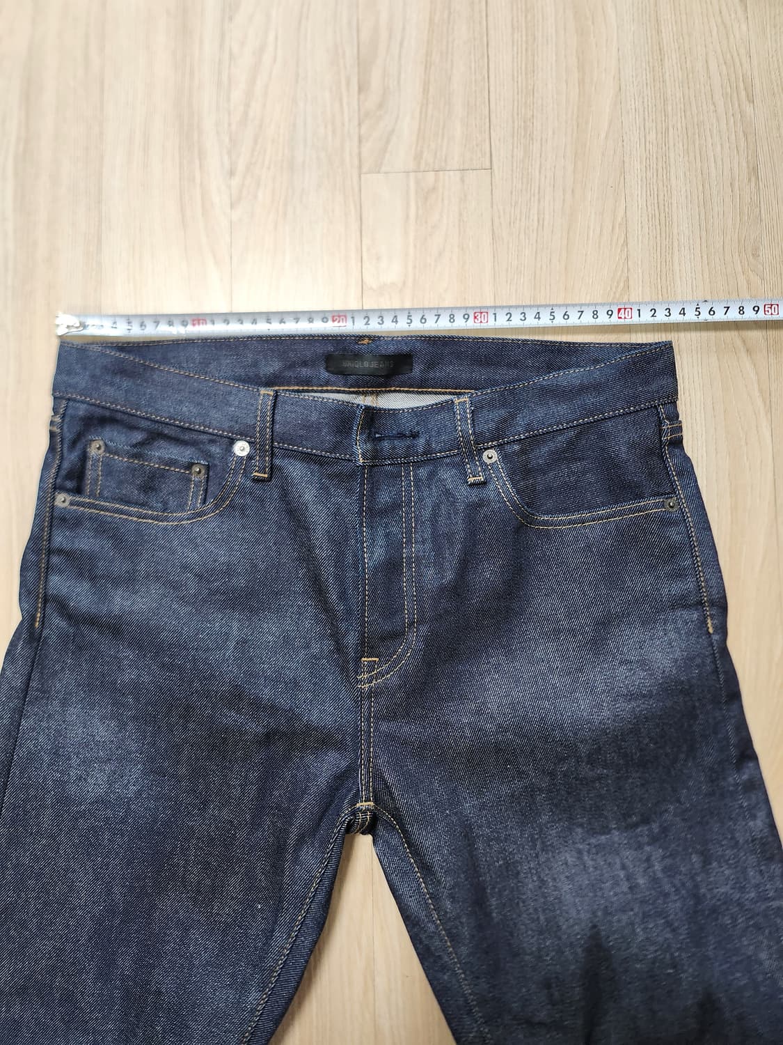 유니클로 생지데님팬츠 (33 상품이미지3