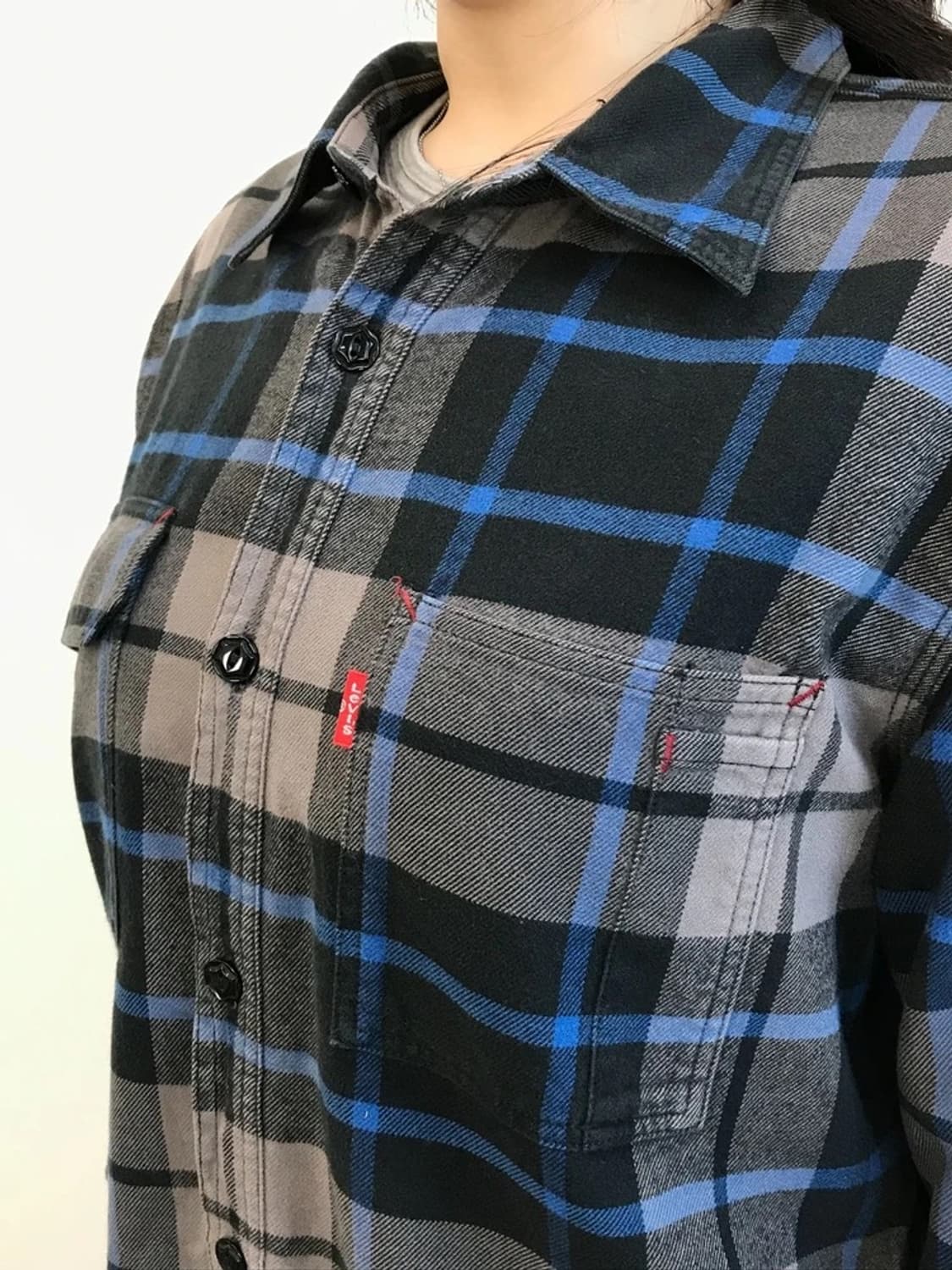 Levi's Check Flannel Shirt 상품이미지3