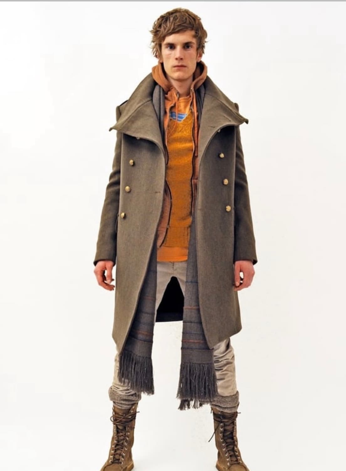 발망 FW11 LOOK1 데카르넹 밀리터리 코트 상품이미지1